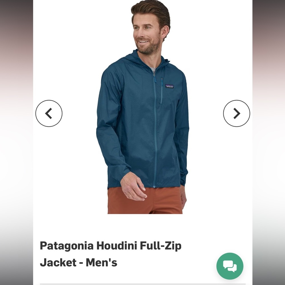 NWT Men’s Houdini jacket size small